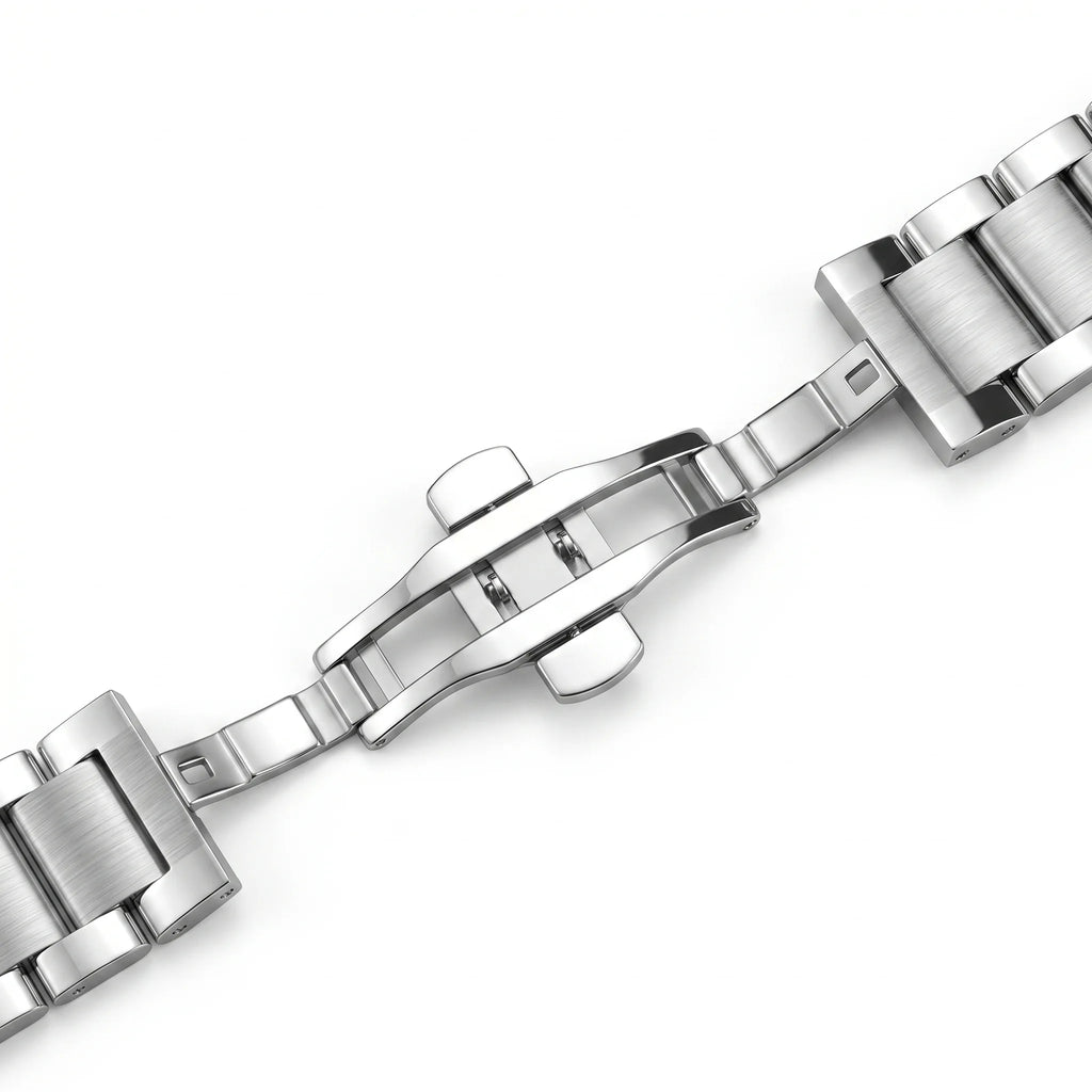 Solid Stainless Steel Watch Band 18 20 21 22 23 24mm Metal Bracelet Replacement Strap Men Women Wristband Accessories