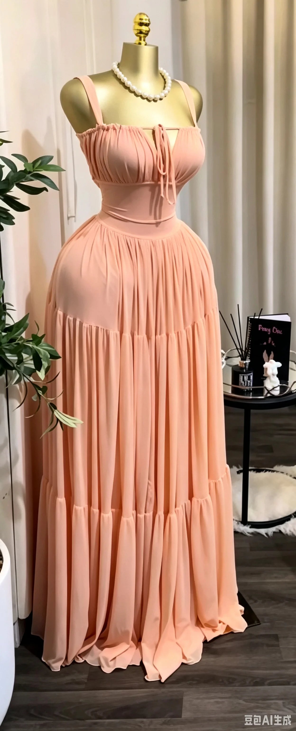 CM.YAYA 2026 Summer Women Halter Sleeveless Strapless Long Maxi Dress Slim Evening Birthday Beach Sexy Vacation Party Dresses