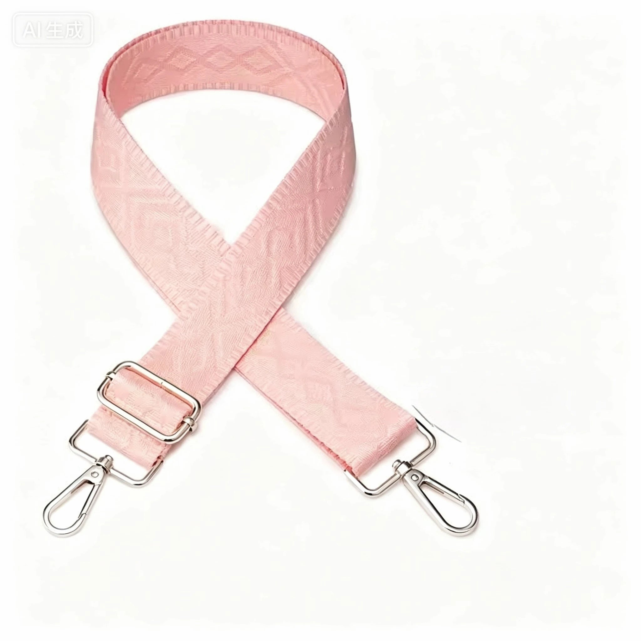 3.8cm Wide Jacquard Bag Strap Adjustable Replacement Crossbody Shoulder Strap for Handbags