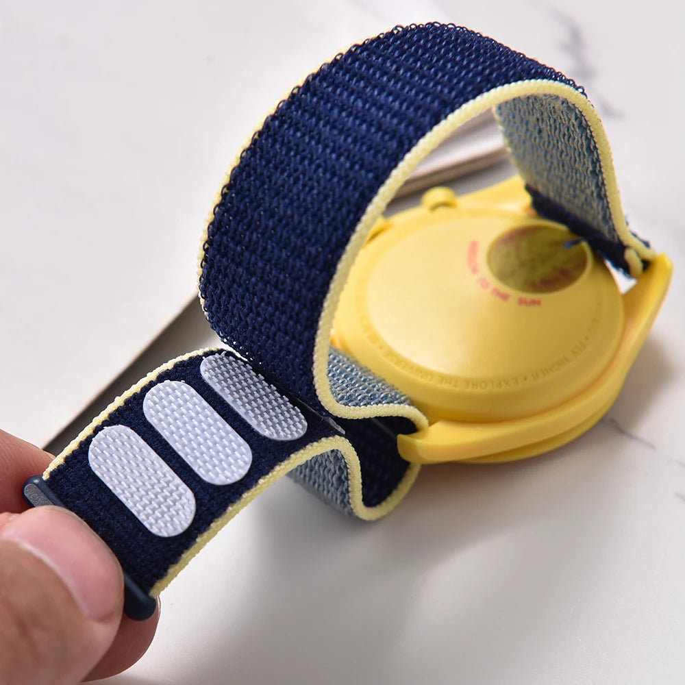 20mm 22mm Quick Release Hook Loop Elastic Sailcloth Nylon Watch Strap Adjustable Comfortable Universal Replacement Watchbands