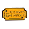 Vintage 1985 Brooch Creative Tape Enamel Pins Music TV Lapel Pin For Backpack Clothing Accessories Metal Badge Jewelry Gift