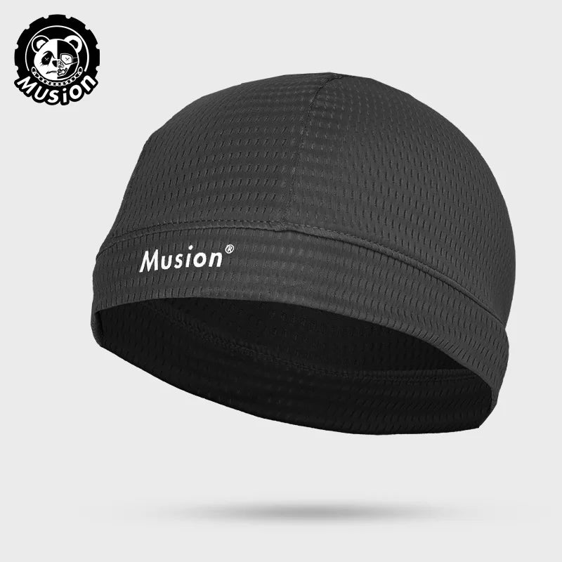 Musion Head Cover Motorcycle Helmet Inner Cap Sweat-Absorbing High Stretch Outdoor Sports Cap