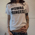 Aesthetic Kawaii Clothing Retro Women's 90s Cut Top Women's Baby Letter T-shirt Y2k Fashion Casual 2000s Top Emo pregnant