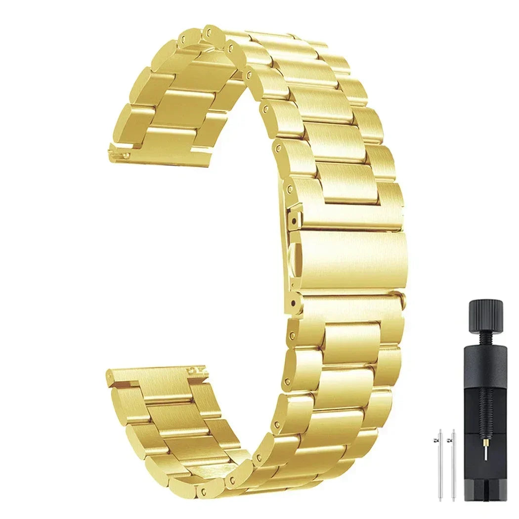 Stainless Steel Strap For Zeblaze Vibe 8 7 7 Pro 7 Lite Metal Band 22mm Wristband For Zeblaze Stratos 4 3 2 Ultra/Beyond 3 Pro