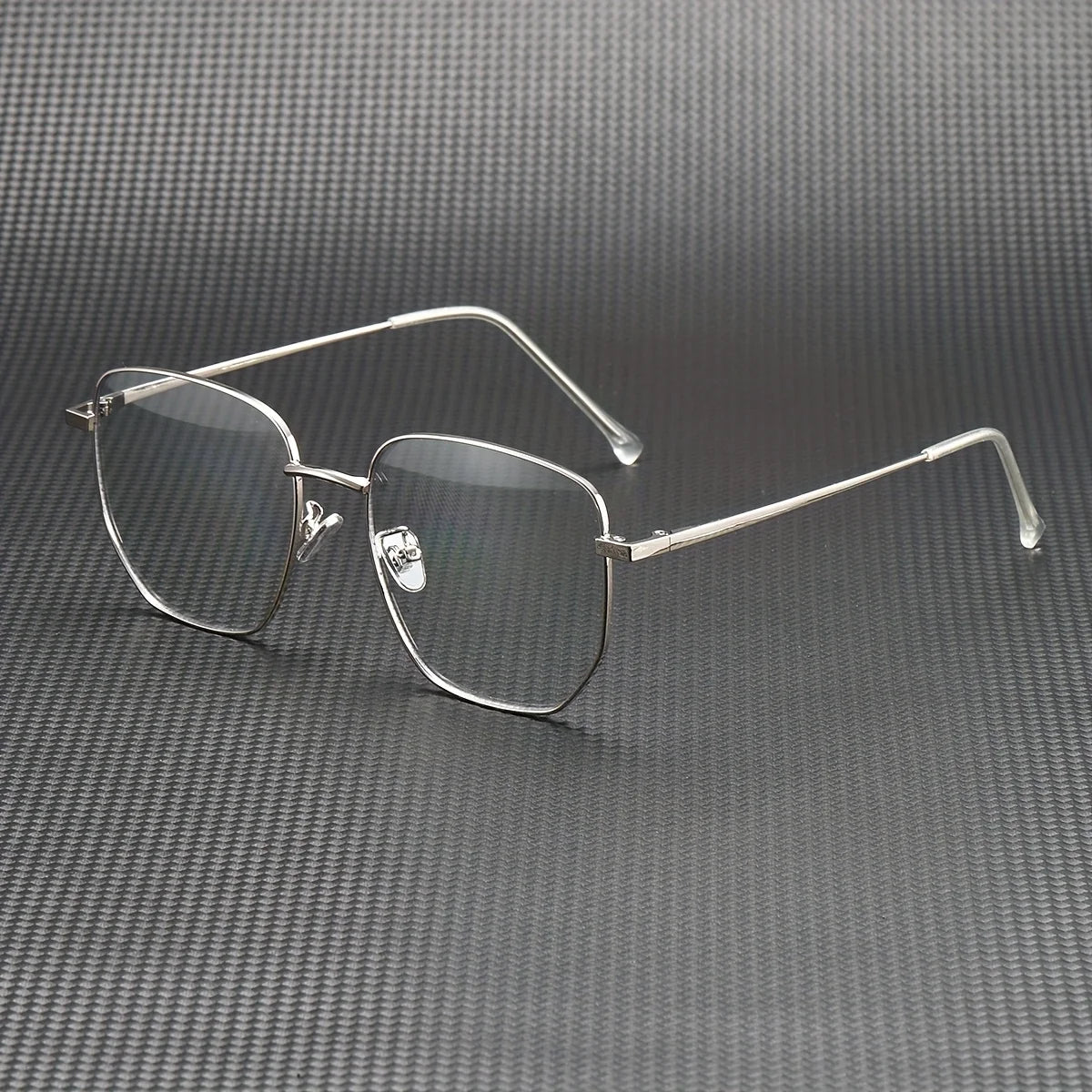 Transparent Computer Glasses Frame Women Men Anti Blue Light polygon Eyewear Blocking Glasses Optical Spectacle Eyeglass