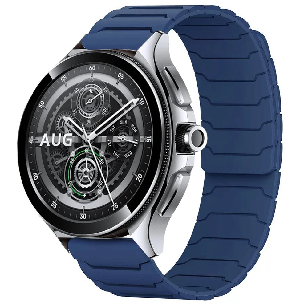 20/22mm Magnetic Band For Xiaomi Watch 2 Pro/Color 2/Mi Watch S1 S4 Sport Strap For Amazfit Bip 6 5/BALANCE 2 Silicone Bracelet