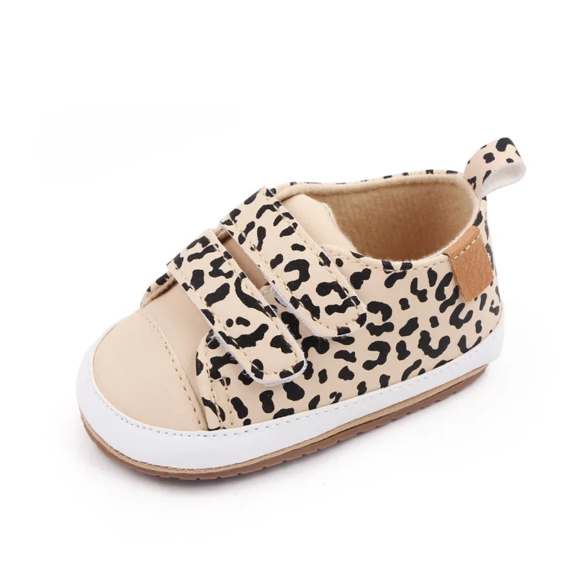 Baby Casual Sneaker Spring and Autumn Soft PU and TPR Sole Anti-slip High Quality Hot Selling 2023 New Fashion for Toddler 0-12M