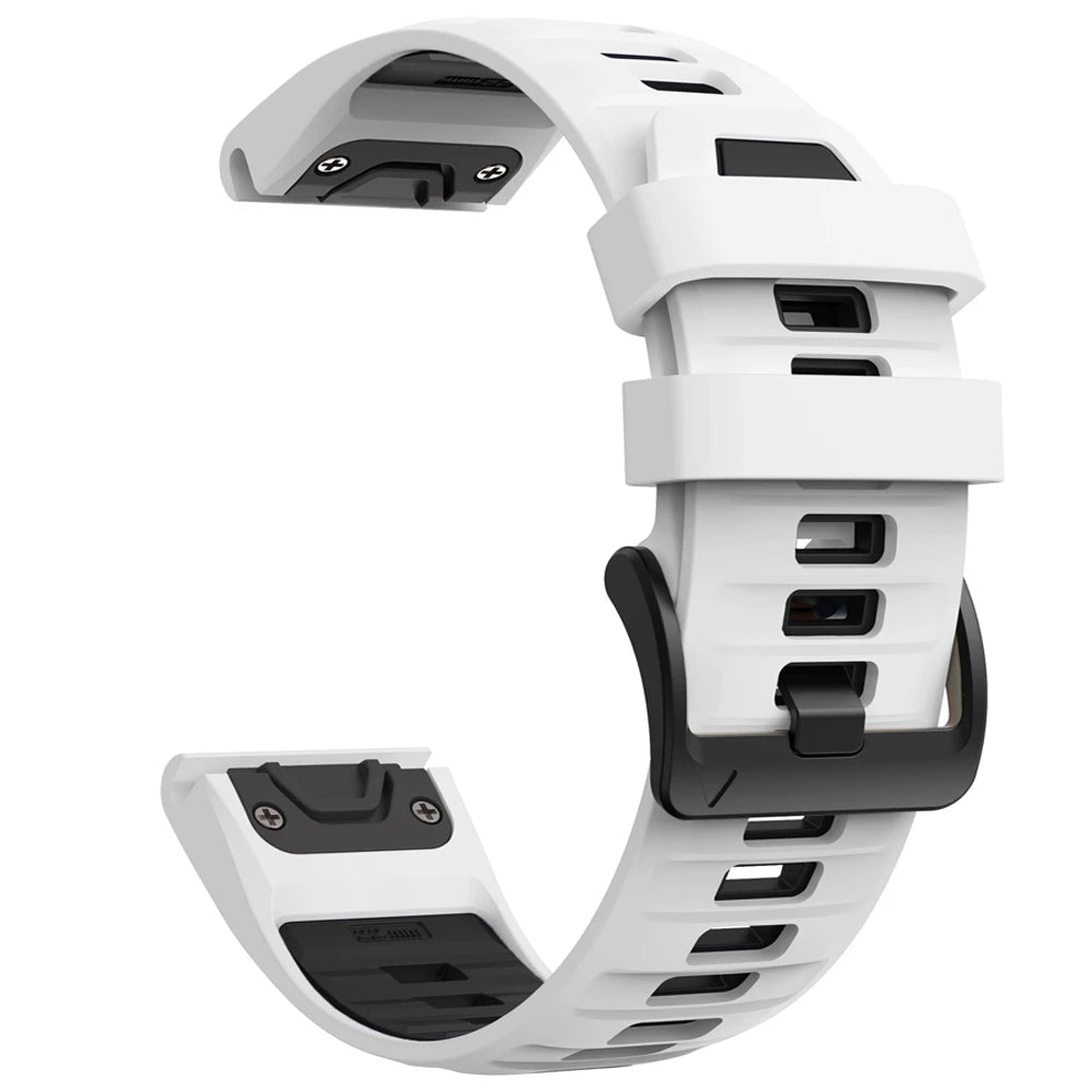 Fenix8 Watch Band For Garmin Fenix 8 Pro 47mm 51mm E 7 7X 6 6X/Epix Pro/Tactix8 970 965 QuickFit 22mm 26mm Sports Silicone Strap