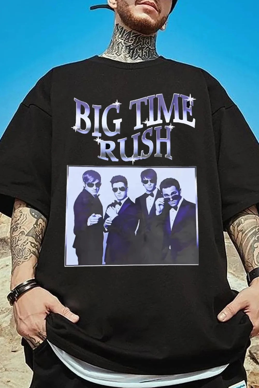 2026 Rush  Band TShirt Mens Womens Cotton Tees Summer Casual Short Sleeve Round Neck Clothing Loose Top Trend Unisex Tee