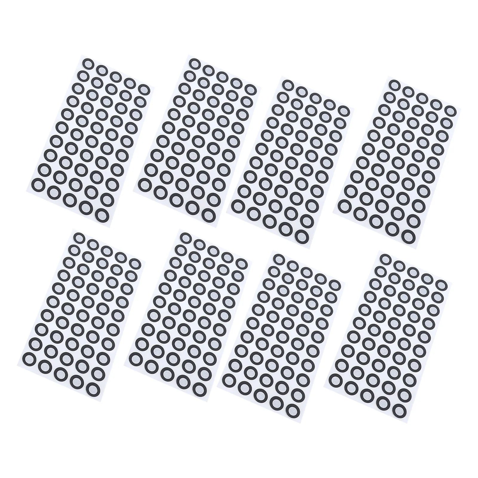 500Pcs 3D Scanning Marker 6mm ID 10mm OD Reference Point Diffuse Reflection Markers 3D Scan Tracking Dots
