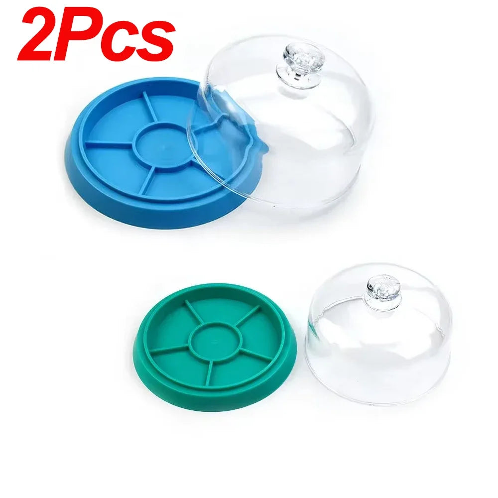 1/2pcs Watch Dust Sheet Cover with Tray Watch Movement Repair Tool Jewelry tools Spare Protector Watchmaker Repair Tool