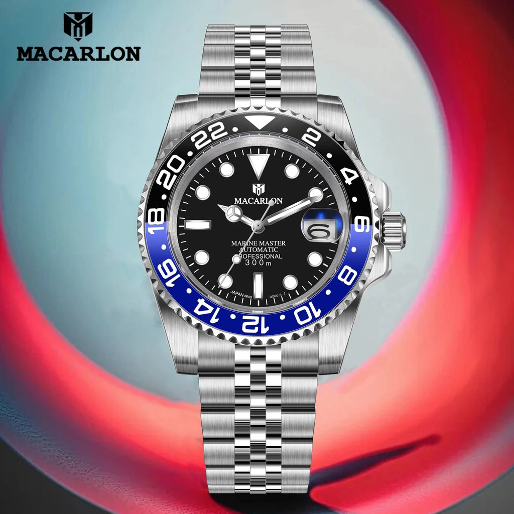 2026 NEW MACARLON Design 41MM Luxury Machinery watch Men sapphire glass Stainless Steel Waterproof Automatic Mechanical Watch