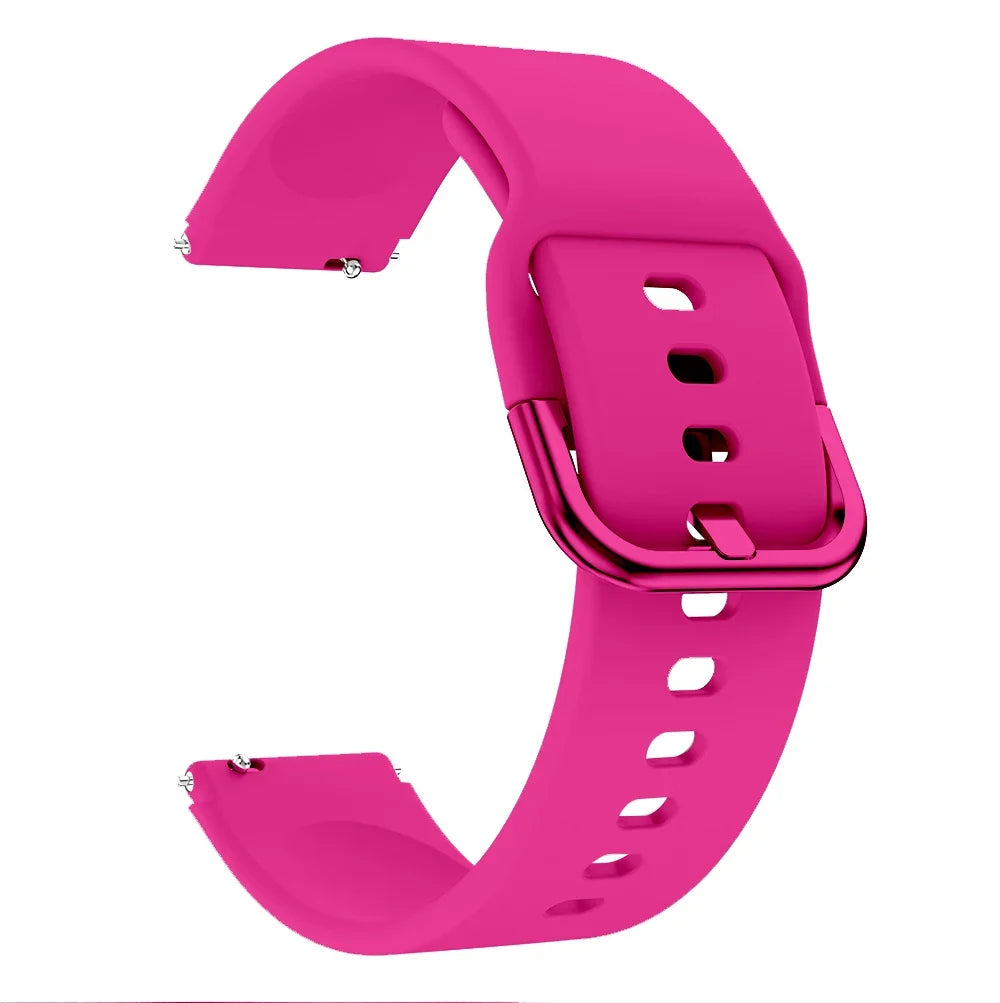 18mm Universal Band for Huawei GT6 5 4 41mm Colorful Buckle Men Women Replacement Strap for Hauwei GT5 Pro 42mm GT6 41mm Strap
