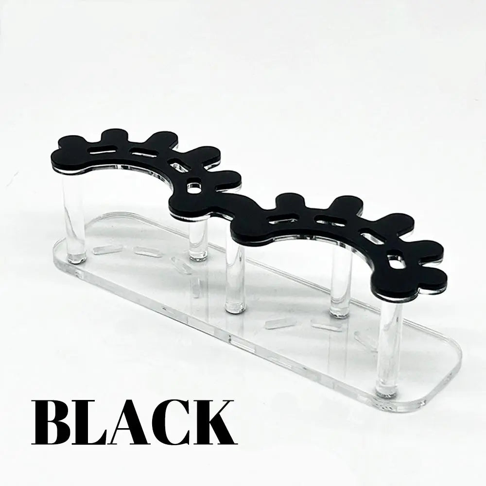 Acrylic Eyelash Tweezers Storage Rack Tweezer Organizer Holder Stand Eyelash Extension Tools Makeup Beauty Shelf 8 Holes