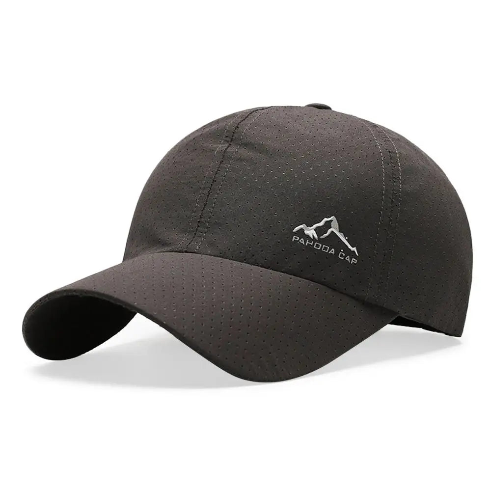Casual Quick Dry Summer Baseball Cap Breathable UV Protection Sun Hats Adjustable Sports Cap Men Women