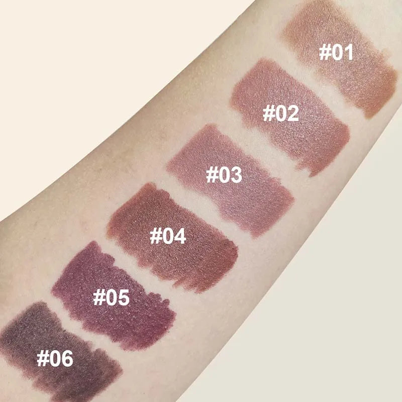 Matte Lipstick Makeup Velvet Lip Liner Crayon Sexy Brown Red Chocolate Tint Lipstick Lip Contouring Lipliner Outline Cosmetic