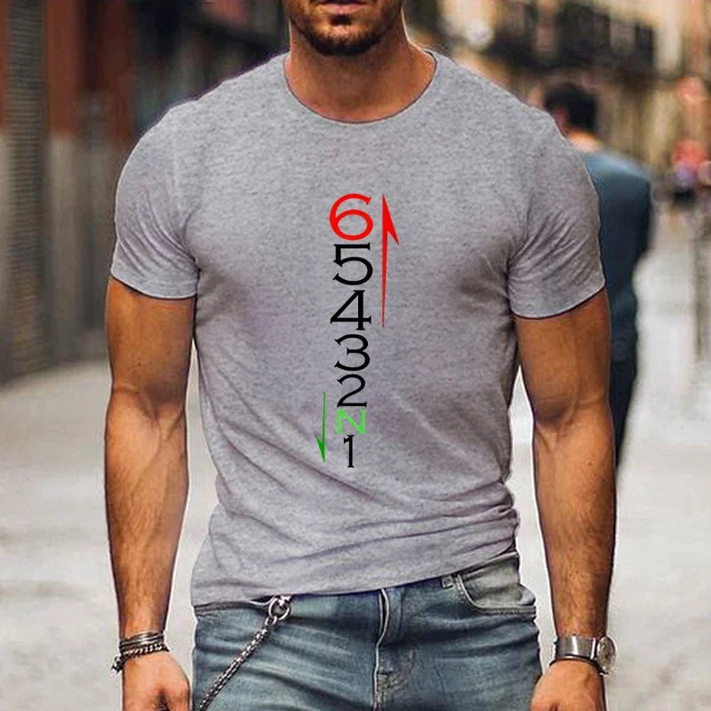 T Shirts Men Clothing 1N23456 Motorcycle Gear Biker Print T-shirts Casual Men's T-Shirt Summer Short Sleeve T-Shirt Men Clothing