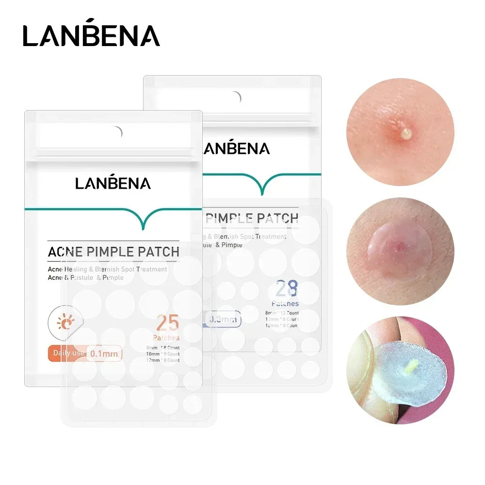 LANBENA Acne Pimple Patch Daily Use and Night Use Invisible Acne Stickers Blemish Treatment Acne Concealer Makeup