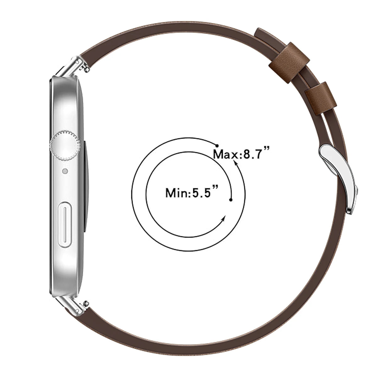 Classic Leather Strap for Huawei Watch Fit 4 4Pro Band Smartwatch Correas Sports Bracelet for Huawei Fit3 Watch Accessories Belt