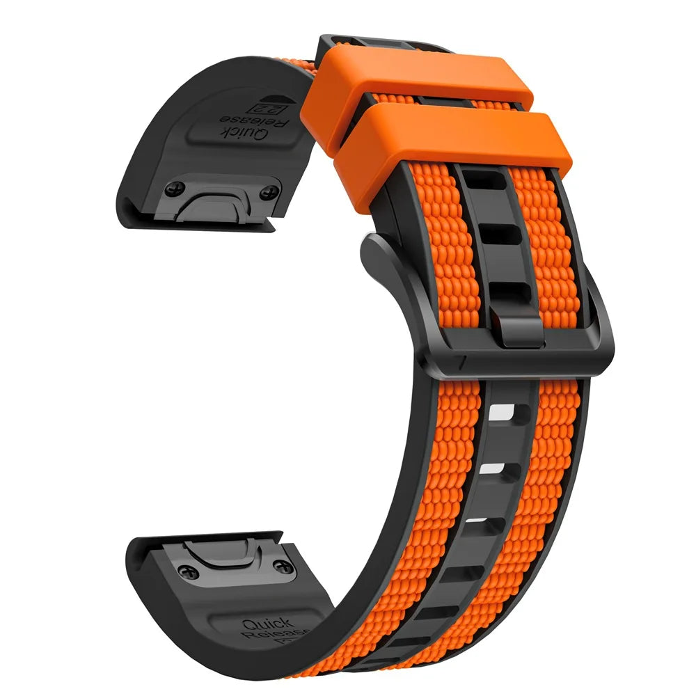 Fenix8 Watch Band For Garmin Fenix 8 Pro 47mm 51mm E 7 7X 6 6X/Epix Pro/Tactix8 970 965 QuickFit 22mm 26mm Sports Silicone Strap