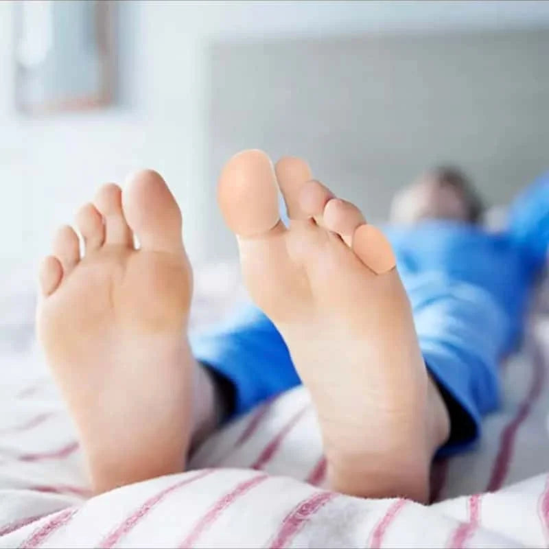 2 Breathable Silicone Toe Caps, Specifically Designed for Big Toes - Reduces Calluses and Blisters, Durable and Comfortable, Suitable for Walking, Toe-Friendly, Comfortable Fit, Slip-On Design