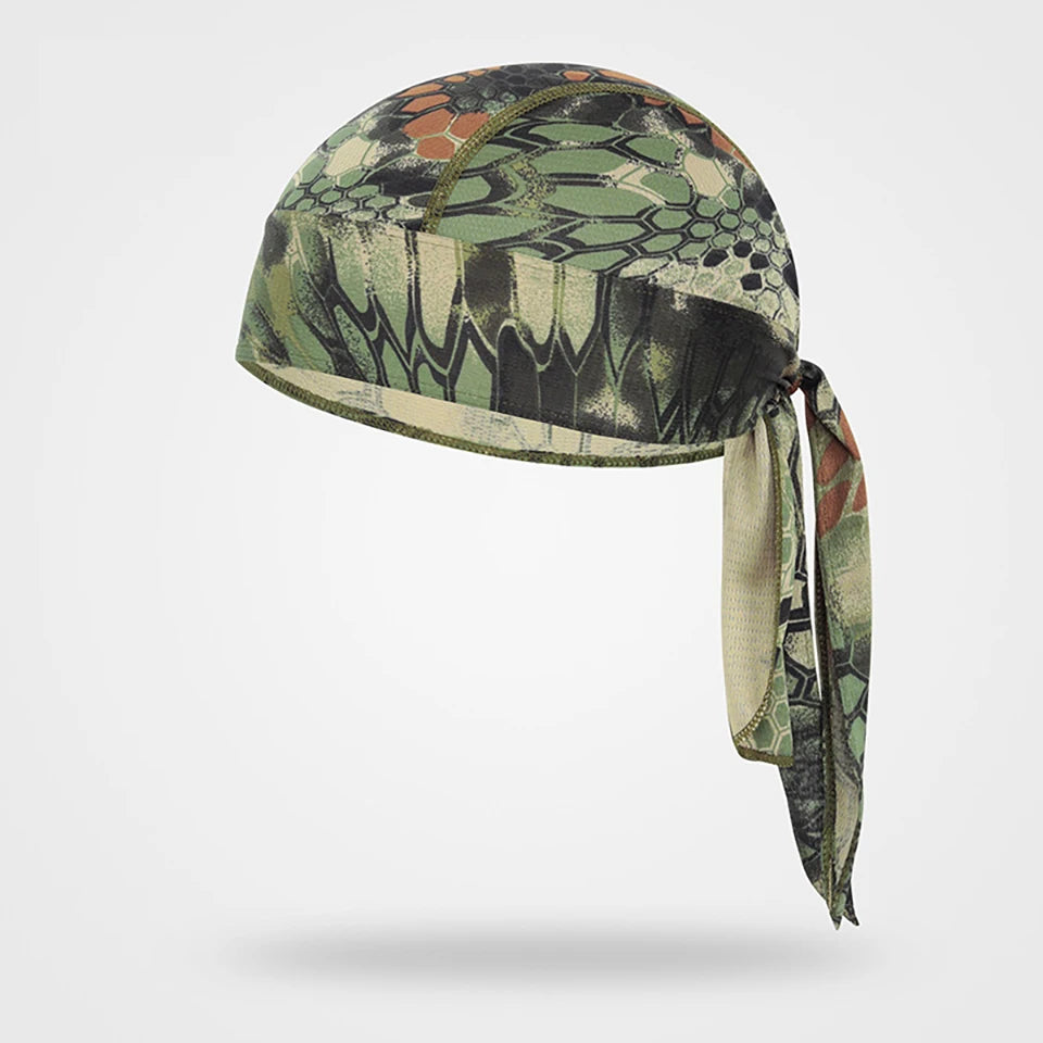 Cycling Headscarf Spring Summer Men Women Breathable Hiking Scarf Outdoor Tourism Pirate Hat Sports Sun Protection Headscarf