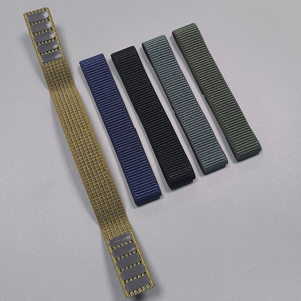 26mm 22mm Nylon Loop Watch Band For Garmin Fenix 8 8Pro 7 7X 6 6X 5X/Forerunner 970 965/Enduro 3 2/Instinct 3 2X QuickFit Strap