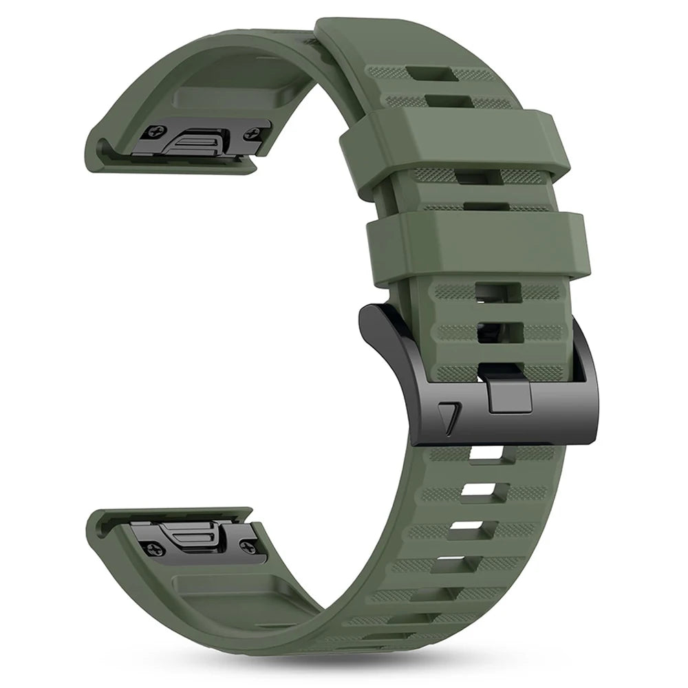 Fenix8 Watch Band For Garmin Fenix 8 Pro 47mm 51mm E 7 7X 6 6X/Epix Pro/Tactix8 970 965 QuickFit 22mm 26mm Sports Silicone Strap