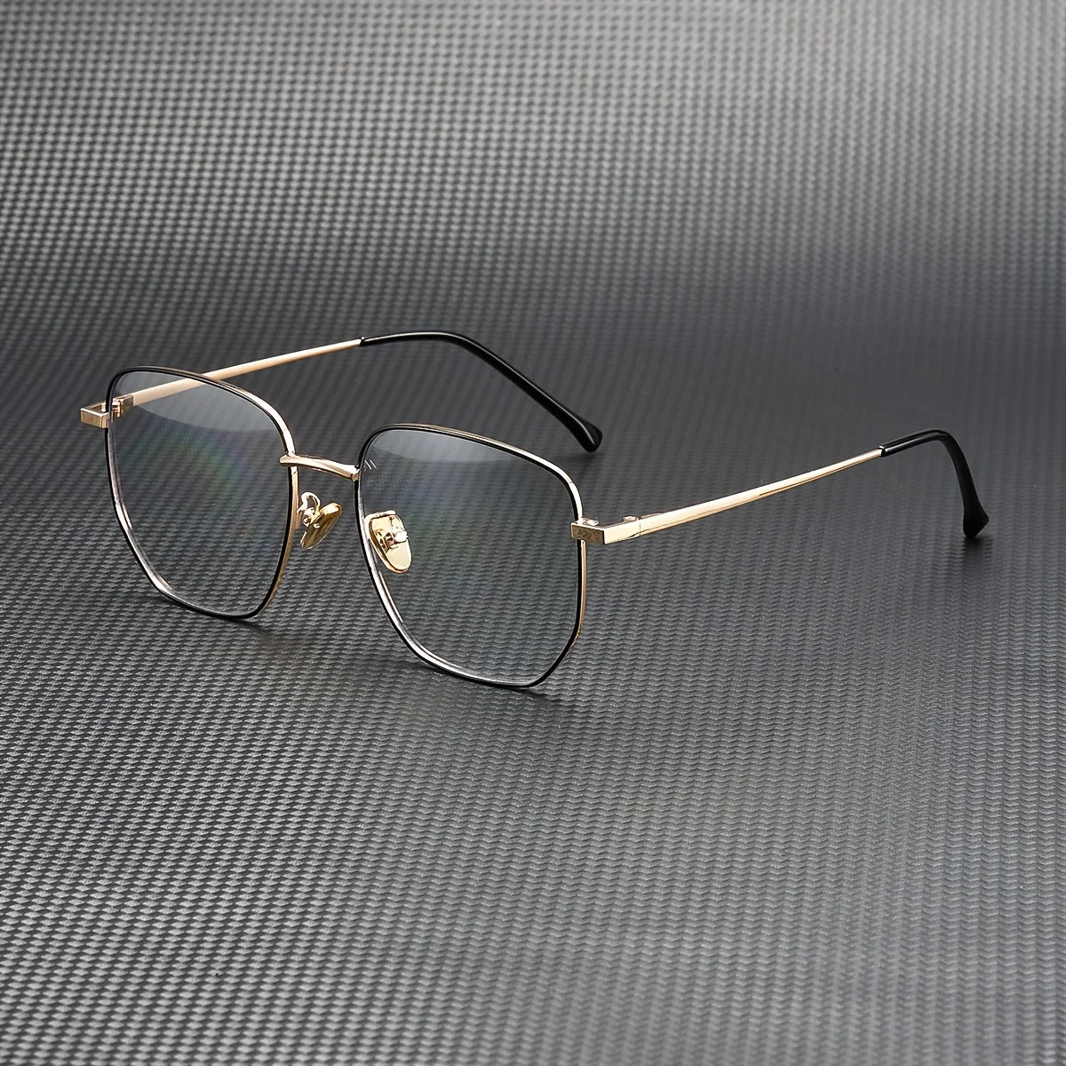 Transparent Computer Glasses Frame Women Men Anti Blue Light polygon Eyewear Blocking Glasses Optical Spectacle Eyeglass