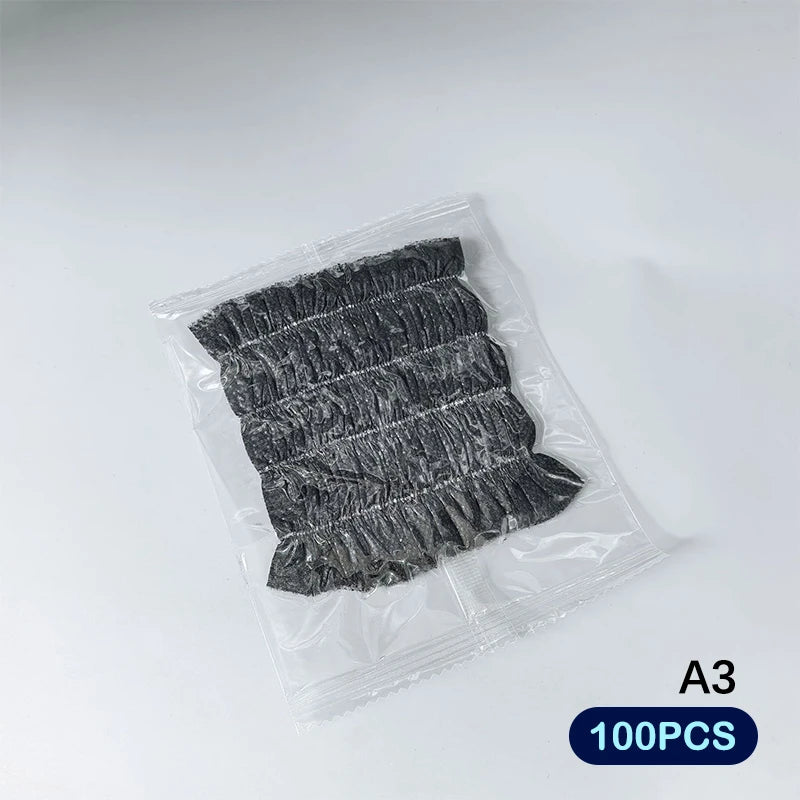 20/50/100pcs Disposable Spa Headbands Soft Non- Elastic Facial Hair Bands For Sauna, Facial Cleansing, Skincare & Makeup