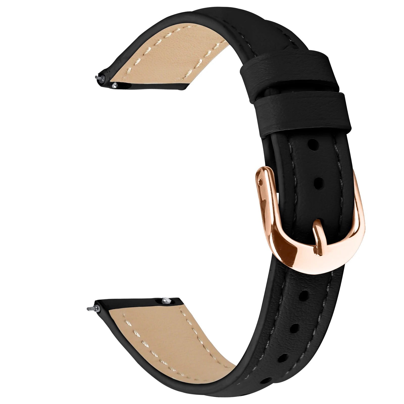 Leather Bracelet Band Suitable for Huawei Watch GT6 GT5 GT4 41mm with Metal Buckle Suitable for Huawei Watch 5/GT5pro 42mm