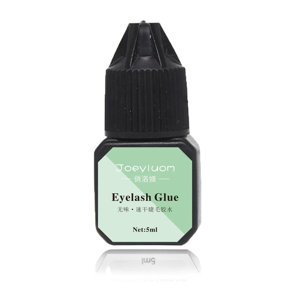 5ml No Irritation Eyelashes Extension Glue Quick Drying Long Lasting Waterproof Adhesive Black Eyelash Cluster Glue Makeup Tool