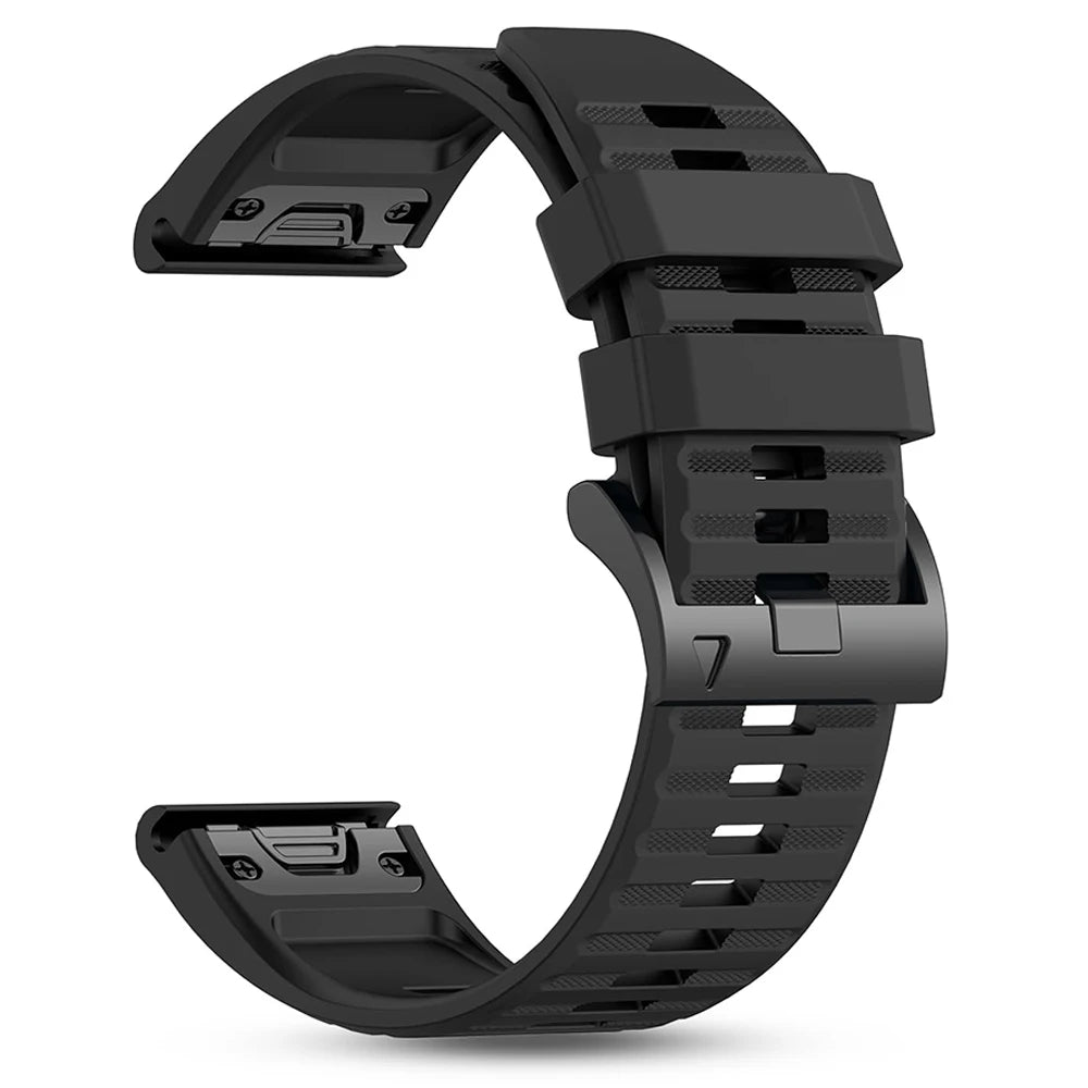 Fenix8 Watch Band For Garmin Fenix 8 Pro 47mm 51mm E 7 7X 6 6X/Epix Pro/Tactix8 970 965 QuickFit 22mm 26mm Sports Silicone Strap