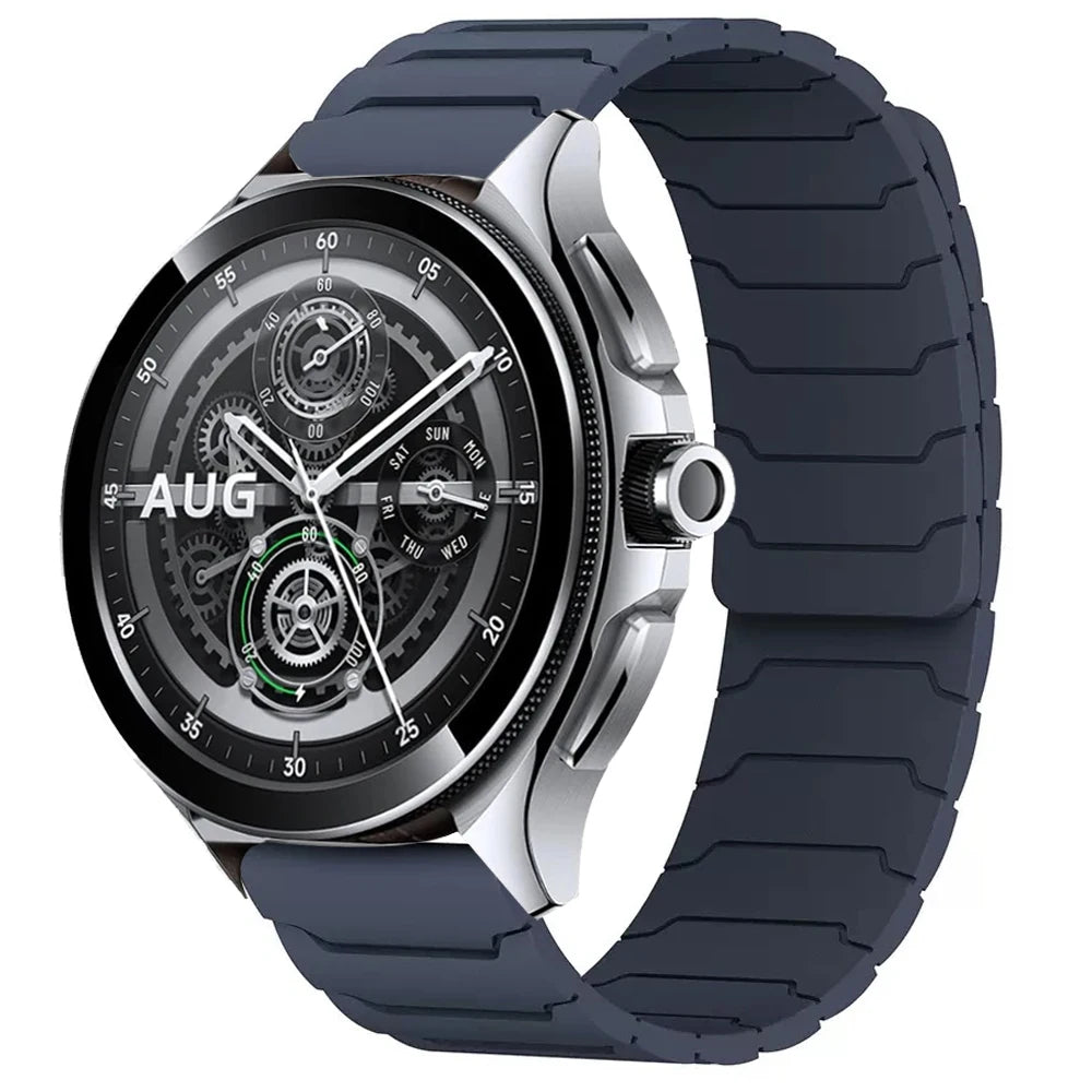 20/22mm Magnetic Band For Xiaomi Watch 2 Pro/Color 2/Mi Watch S1 S4 Sport Strap For Amazfit Bip 6 5/BALANCE 2 Silicone Bracelet