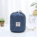 New Cosmetic Bag Fashion Round Waterproof Makeup Bag Travel MakeUp Organizer Female Storage Toiletry Kit Case,ylon High Capacity