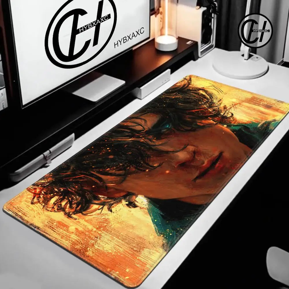 Hot Dune Mouse Pad Kawaii Gaming Accessories Keyboard Desk Mat Desktop Carpet Large PC Gamer HD Printing Mousepad Boyfriend Gift