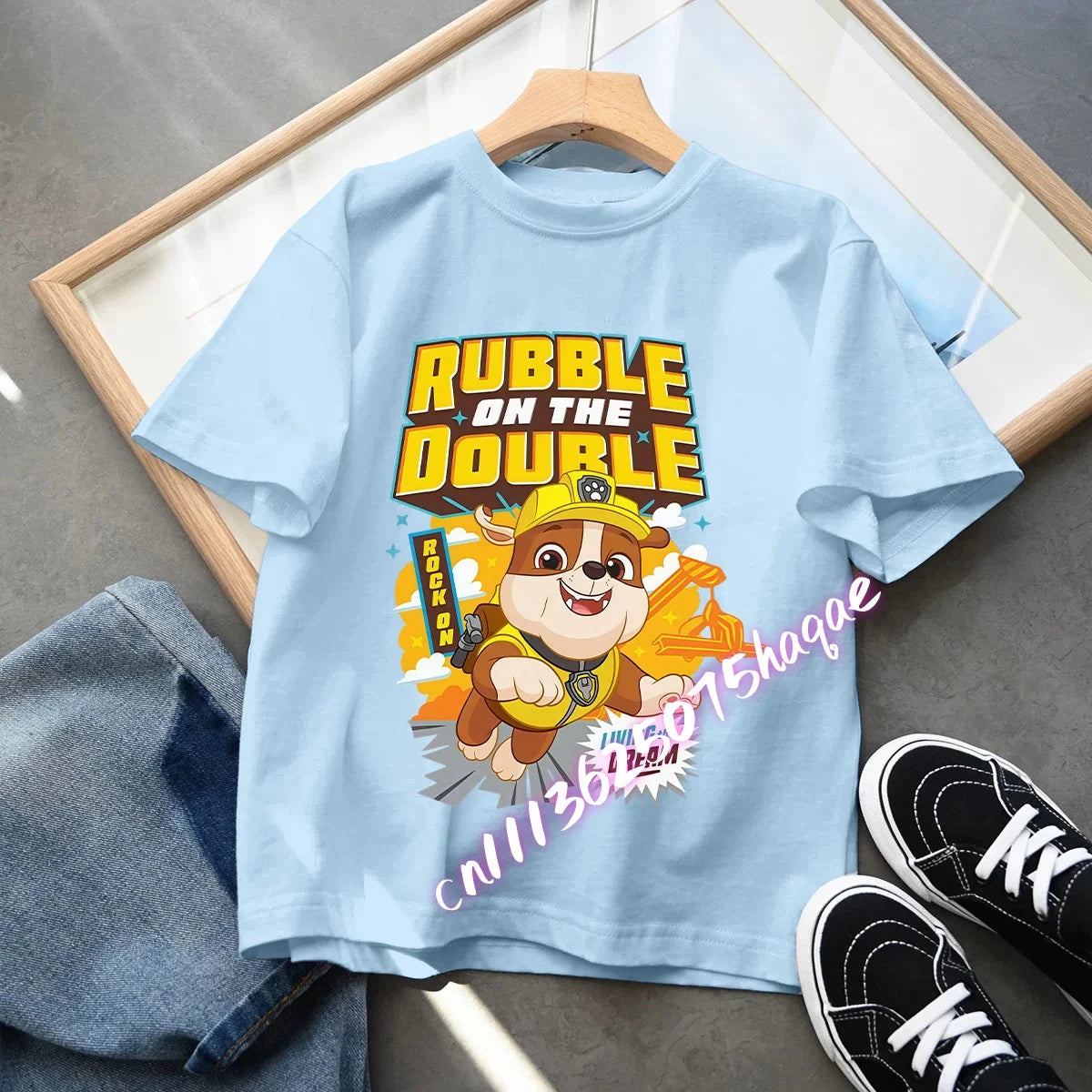 Summer PAW Patrol Children T-Shirts Cartoon Chase Skye Short Sleeves Top Tees Fashion Anime Girls Boys Shirts Kids Clothes Gift