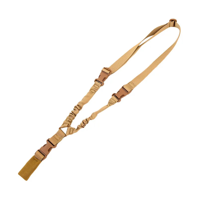 Tactical Single Point Gun Sling Shoulder Strap Rifle Shot Gun Belt with Metal Buckle Hunting Tactical Gear Accessories