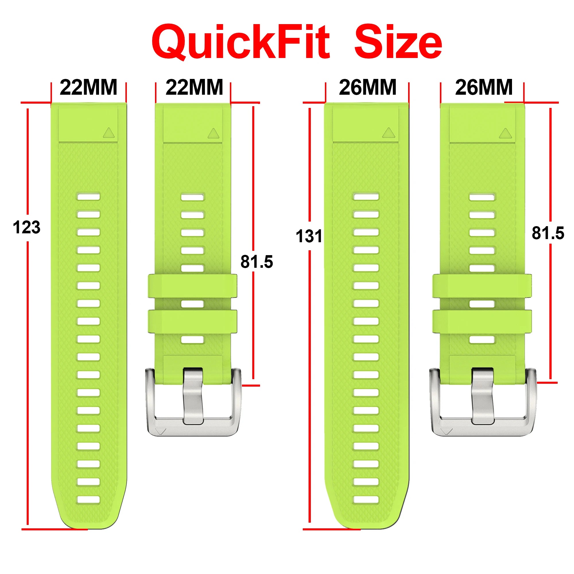 Silicone QuickFit 22 26mm Watch Strap For Garmin Fenix 5 5X Plus 6 6X Pro 7 7X SOLAR Fenix8 EPIX Gen2 47mm 51mm Enduro 3 Correa