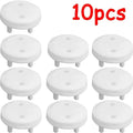 White Electrical Safety Socket Protective Cover Baby Care Safe Guard Protection Children Anti Electric Shock Rotate Protectors
