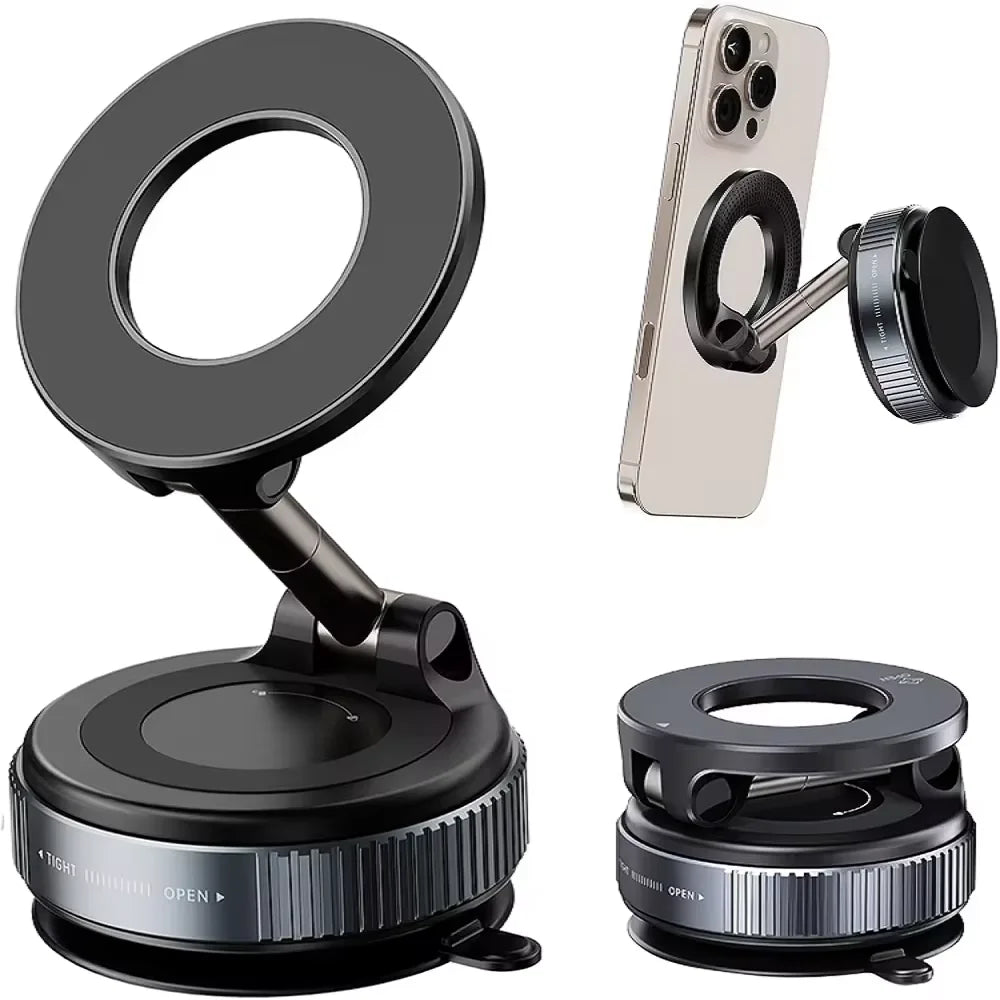 Suction Cup Car Phone Mount Universal Smartphone Navigation Stand Compatible With Most Cell Phones For Dashboard Windshield Auto Use