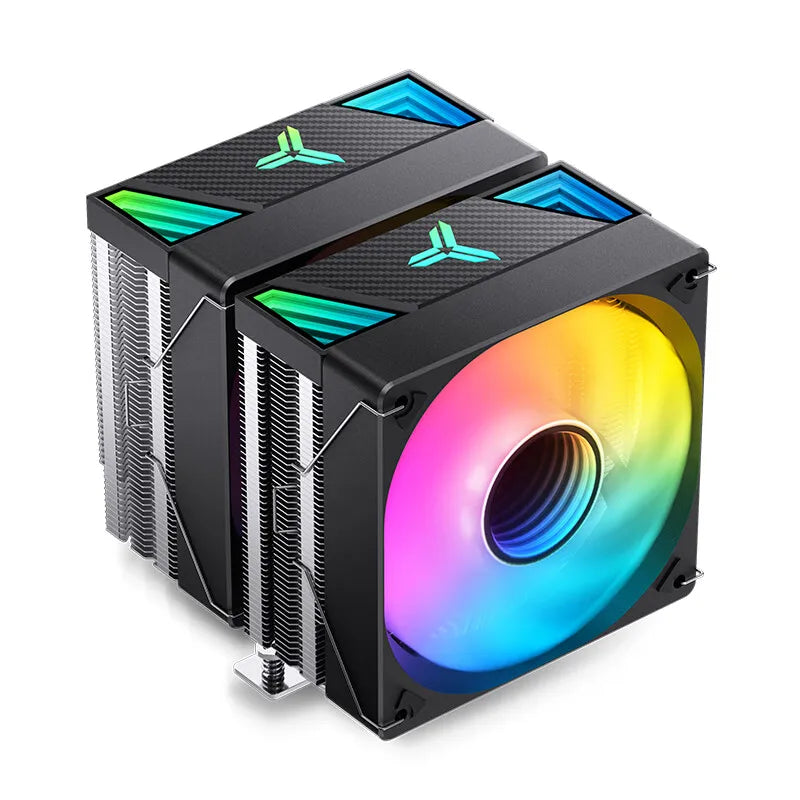 JONSBO CR-3000 Nickel Plated 7 Heat Pipe CPU Cooler ARGB Fan Dual Tower Air-cooled Radiator For LGA1700 115x 1200 2011 AM4 AM5