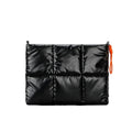 Trendy Puffy Cotton Laptop Bag Waterproof 14 Inch Laptop Sleeve Shockproof Soft Notebook Carrying Case for MacBook/Lenovo/Huawei
