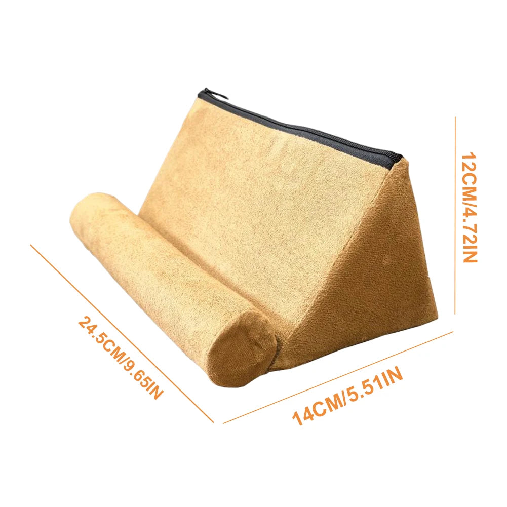 Sponge Pillow Tablet Holder for IPad Tablet Pillow Stand Cushion Laptop Tablet Holder Mobile Phone Support Pillow Reading Stand