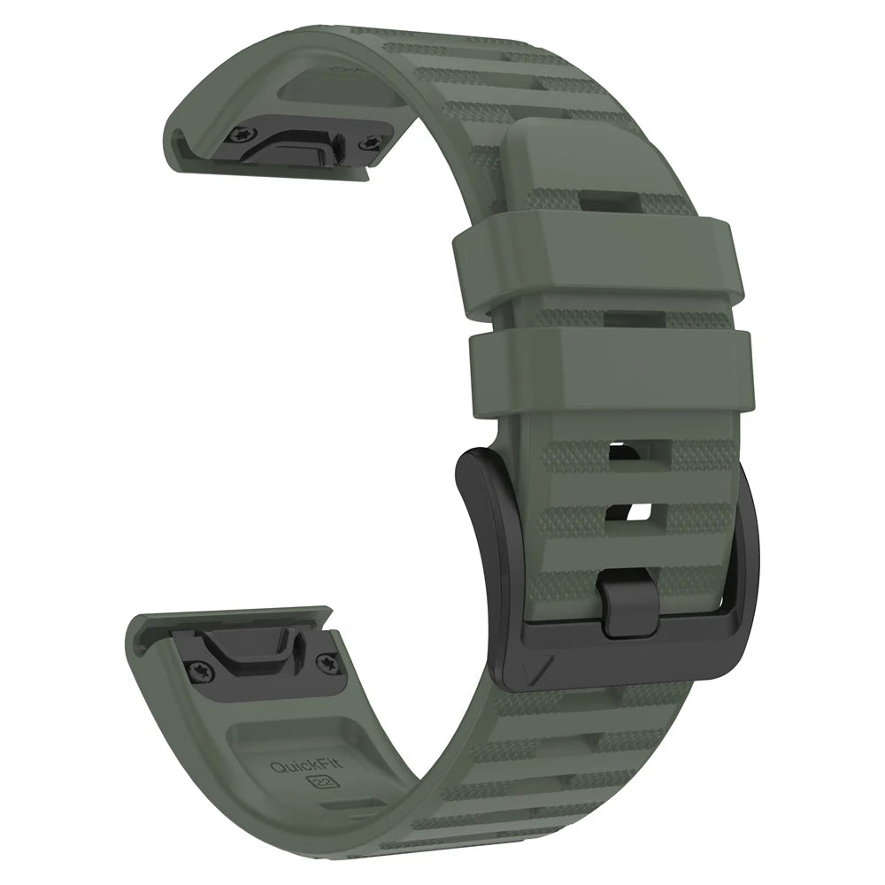 Sport Strap Silicone Watch Band 22mm 26mm For Garmin Fenix 8 Pro E 7 7X 6 6X 5 5X Plus Quick Release Bracelets Women Men Correa