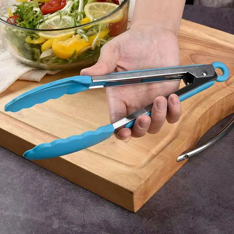 PP food tongs, bread tongs, stainless steel tongs, mini bread tongs, cake tongs, kitchen tools