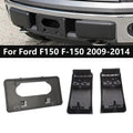 ABS Car Front Bumper Cover License Plate Bracket Holder For Ford F150 F-150 2009-2014 Exterior Accessories