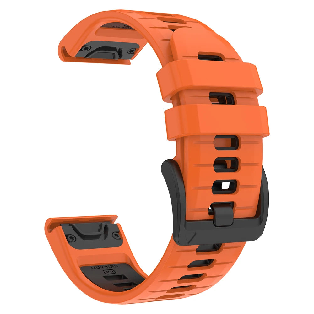 Sport Strap Silicone Watch Band 22mm 26mm For Garmin Fenix 8 Pro E 7 7X 6 6X 5 5X Plus Quick Release Bracelets Women Men Correa