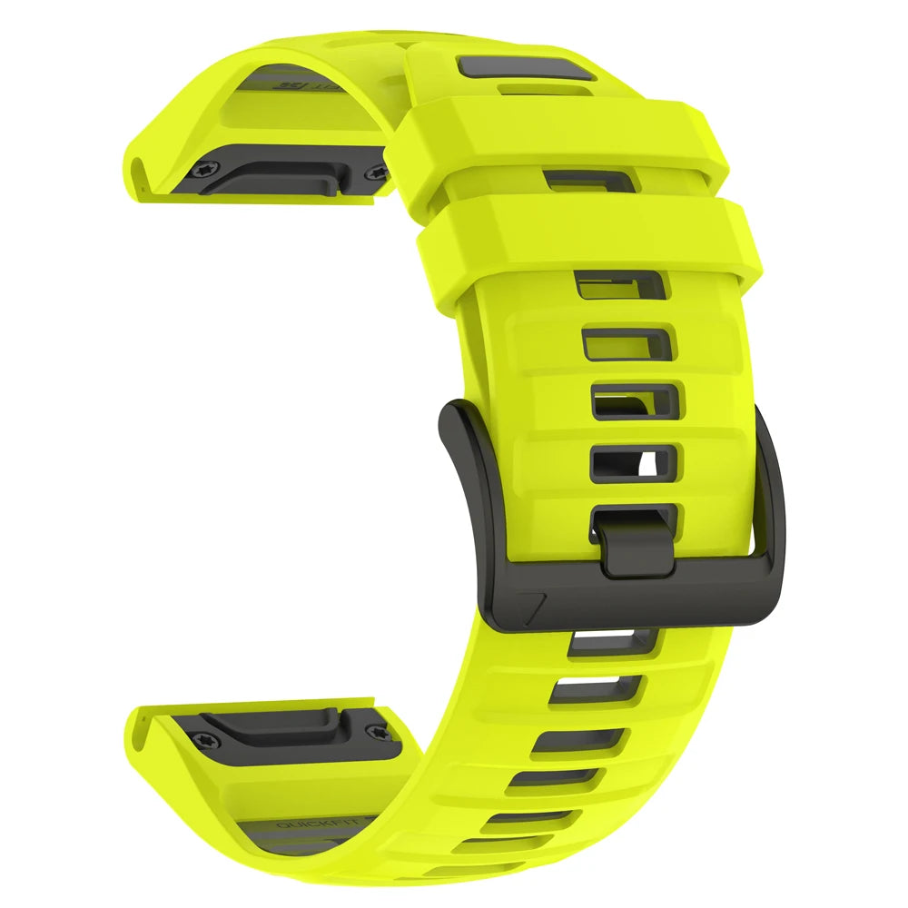 Sport Strap Silicone Watch Band 22mm 26mm For Garmin Fenix 8 Pro E 7 7X 6 6X 5 5X Plus Quick Release Bracelets Women Men Correa