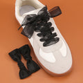 1 PAIRS Fashion Shoe Laces Silk Satin Ribbon Shoelaces Soft Casual Flat Shoestrings for Sneaker 2.5CM Wide&more choices of color